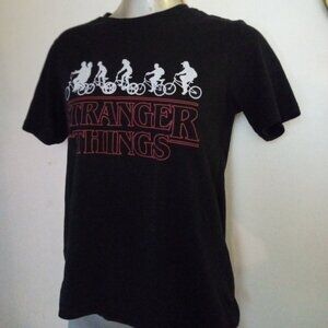 Stranger Things Short Sleeve T-shirt For Men & Women Adult Black